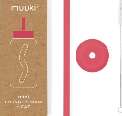 MUUKI Mini Lounge szívószál tetővel Görögdinnye