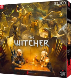Puzzle The Witcher: Gwent-játék 1000 darab