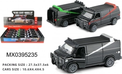 Fém autószállító pull-back funkcióval