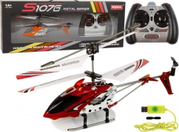 RC helikopter giroszkóppal SYMA S107G piros