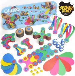 Clixo Wheel Creator mágneses építőkészlet 72 db