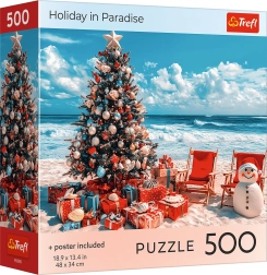 Puzzle Karácsony a paradicsomban 500 darab TREFL