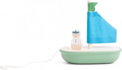 Fa vitorlás gyermekeknek kapitánnyal