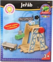 MAXIM toló daru a vonatpályához