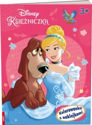 Disney hercegnők – színező matricákkal