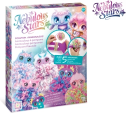 Nebulous Stars pomponos kreatív készlet Animouš – függődíszek készítő szett