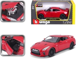 Fém autómodell 1:24 Nissan GT‑R – Piros
