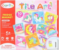 Hűtőmágnes-készítés – kreatív készlet gyerekeknek