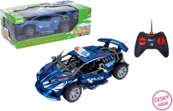 Rendőrségi RC autó távirányítással és füst hatással