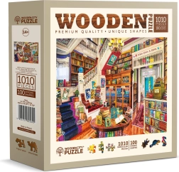 WOODEN CITY Fa puzzle Kívánság a könyvtárban 1010 darab
