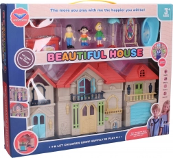 Babaház effektekkel, 40 cm-es készlet