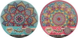 Grafix gyémántfestés keretes vásznon – türkiz mandala 30 cm