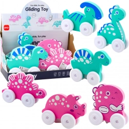 Hab dinoszaurusz kerekeken gyerekeknek - színkeverék