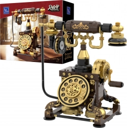 PANTASY Retro telefon építőkészlet mozgó kiegészítőkkel