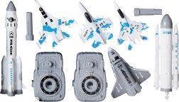 Rakéta indítóállvánnyal és kiegészítőkkel