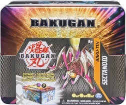Bakugan fémdoboz exkluzív Bakugannal s4