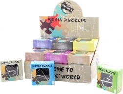 Zsebbe való mini fém fejtörő