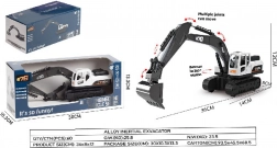 Fém fehér lánctalpas markoló
