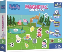 Mágneses puzzle Hry Peppy, Peppa malac