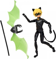 Csodálatos Cat Noir figura harci szárnyakkal