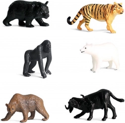 Vadállat-figuraszett dobozban, 6 db