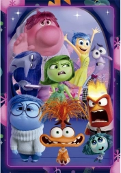 Puzzle CLEMENTONI Agymanók 2: Érzelmek 104 darabos