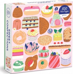 Négyszögletes puzzle Édes cukorkák 500 darab GALISON
