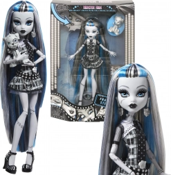 MONSTER HIGH Frankie Stein Reel Drama baba 26 cm kiegészítőkkel