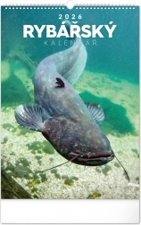 Falra szerelhető horgásznaptár 2026