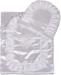 Szatén babakocsi szett New Baby, 2 részes