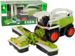 Nagy zöld gyerek kombájn – műanyag játék