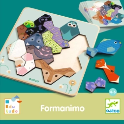 DJECO Formanimo – állatok formákból