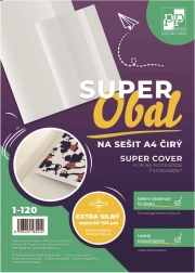 Szuperborító füzetekhez, átlátszó A4