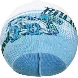 gyerek őszi sapka New Baby Racing világoskék 110 (4–5 év)