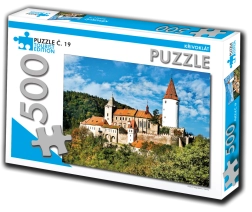 Křivoklát puzzle, turisztikai kiadás, 500 darab
