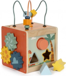 Fa motorikus kocka Dino