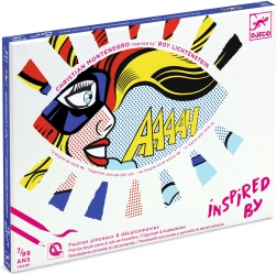 DJECO Kreatív készlet Roy Lichtenstein ihletésében