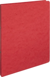 Piros A4-es irattartó, 2 gyűrűs mechanikával