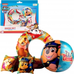 PAW Patrol úszókészlet – úszógumi, karúszók és strandlabda