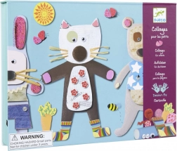 Djeco Első Kollázs Cicával és Mackóval