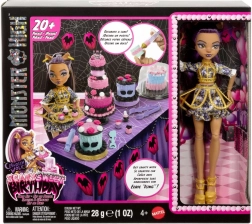 Monster High Szörnyen édes születésnap – Clawdeen Wolf tortadíszítő készlet