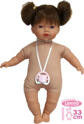 Realista baba Llorens VERA hangokkal és puha testtel