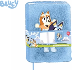 Plüss jegyzetfüzet BLUEY A5, 80 oldal