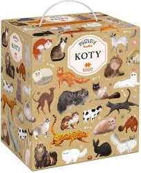 Puzzlove macskák 1000 darabos puzzle