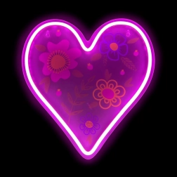 LED neon szív alakú fény 2Kids Toys