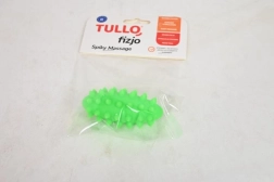 Fizjo rehabilitációs masszázs „bab” tüskékkel 7,4 cm zöld