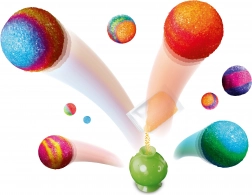 Kosmos pattogólabda-készítő készlet – bolygós kiadás