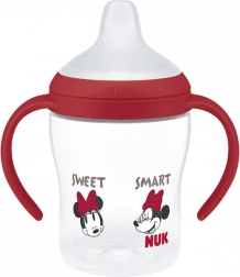 NUK Perfect Match DISNEY Minnie tanulópalack, piros, 150 ml