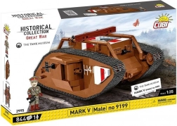 COBI Mark V (Male) tank 1:35 építőkészlet 844 elem