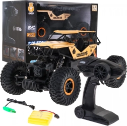 RC terepjáró autó Crawler Monster 1:18, 6+ éves gyerekeknek – Arany